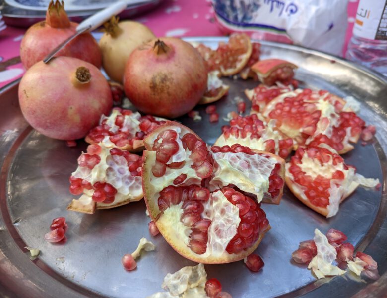 Jordanische Granatäpfel