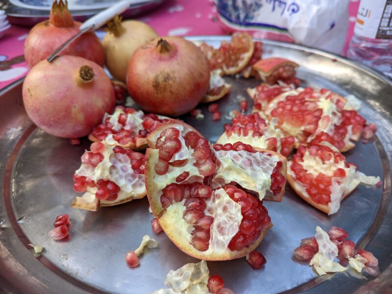 Jordanische Granatäpfel